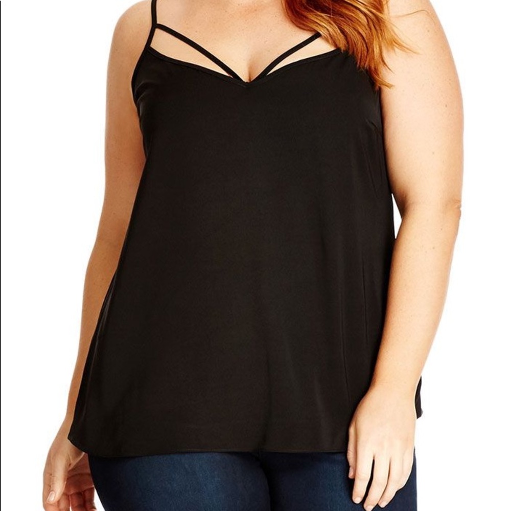 City Chic strappy cami